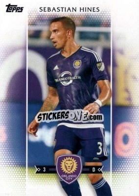 Sticker Sebastian Hines - MLS 2017
 - Topps