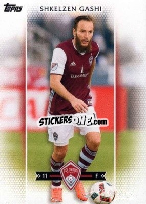 Sticker Shkelzen Gashi - MLS 2017
 - Topps