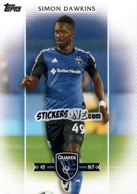 Figurina Simon Dawkins - MLS 2017
 - Topps