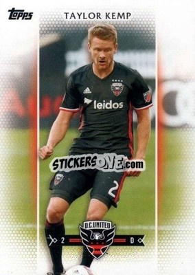 Cromo Taylor Kemp - MLS 2017
 - Topps