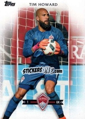 Sticker Tim Howard - MLS 2017
 - Topps