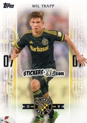 Sticker Wil Trapp - MLS 2017
 - Topps