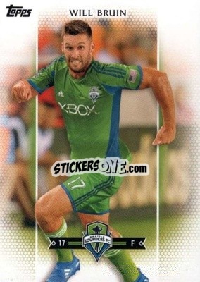 Sticker Will Bruin - MLS 2017
 - Topps