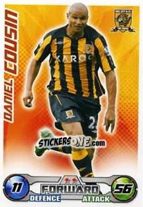 Sticker Daniel Cousin - English Premier League 2008-2009. Match Attax Extra - Topps