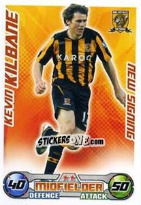 Cromo Kevin Kilbane - English Premier League 2008-2009. Match Attax Extra - Topps