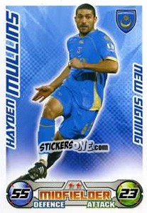 Figurina Hayden Mullins - English Premier League 2008-2009. Match Attax Extra - Topps