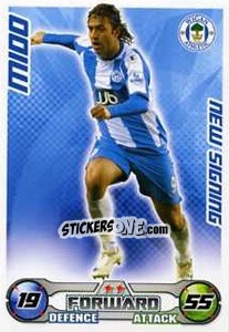 Sticker Mido - English Premier League 2008-2009. Match Attax Extra - Topps
