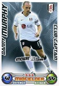 Sticker Danny Murphy - English Premier League 2008-2009. Match Attax Extra - Topps