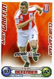 Figurina Andy Griffin - English Premier League 2008-2009. Match Attax Extra - Topps