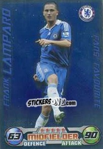 Cromo Frank Lampard - English Premier League 2008-2009. Match Attax Extra - Topps