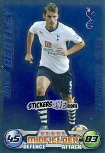 Cromo David Bentley - English Premier League 2008-2009. Match Attax Extra - Topps