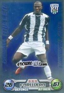 Cromo Ishmael Miller - English Premier League 2008-2009. Match Attax Extra - Topps