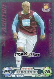 Sticker Dean Ashton - English Premier League 2008-2009. Match Attax Extra - Topps