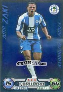 Sticker Amr Zaki - English Premier League 2008-2009. Match Attax Extra n. 132 - Topps