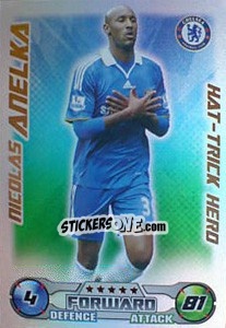 Sticker Nicolas Anelka - English Premier League 2008-2009. Match Attax Extra n. 155 - Topps