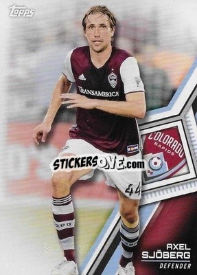 Sticker Axel Sjoberg - MLS 2018
 - Topps