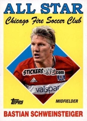 Cromo Bastian Schweinsteiger - MLS 2018
 - Topps