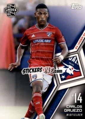 Sticker Carlos Gruezo - MLS 2018
 - Topps