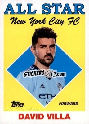 Sticker David Villa - MLS 2018
 - Topps