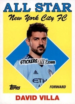 Sticker David Villa
