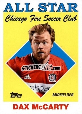 Figurina Dax McCarty - MLS 2018
 - Topps