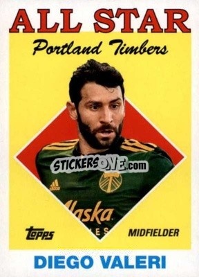 Cromo Diego Valeri - MLS 2018
 - Topps