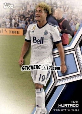 Cromo Erik Hurtado - MLS 2018
 - Topps