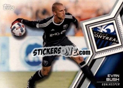 Sticker Evan Bush - MLS 2018
 - Topps