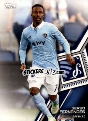 Sticker Gerso Fernandes - MLS 2018
 - Topps