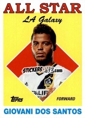 Sticker Giovani dos Santos - MLS 2018
 n. AS-GDS - Topps
