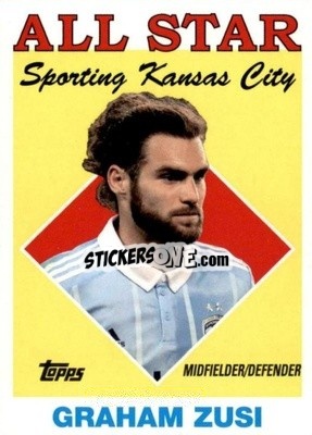 Figurina Graham Zusi - MLS 2018
 - Topps