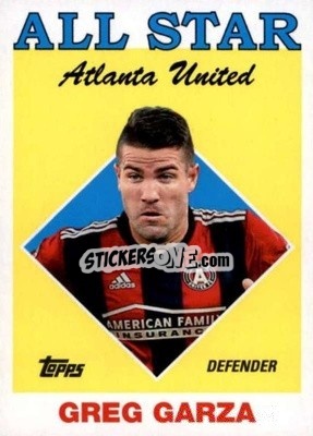 Figurina Greg Garza - MLS 2018
 - Topps