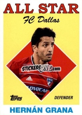 Sticker Hernan Grana - MLS 2018
 - Topps
