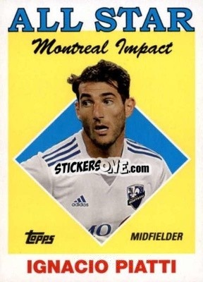 Sticker Ignacio Piatti - MLS 2018
 - Topps
