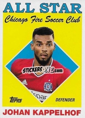 Sticker Johan Kappelhof - MLS 2018
 - Topps