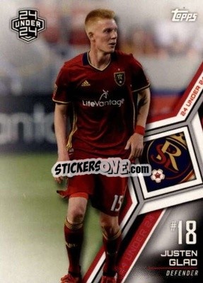 Sticker Justen Glad