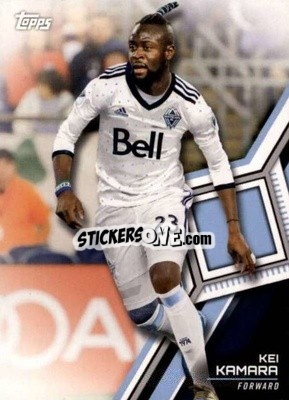 Cromo Kei Kamara - MLS 2018
 - Topps