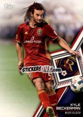 Sticker Kyle Beckerman - MLS 2018
 - Topps