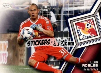 Sticker Luis Robles - MLS 2018
 - Topps