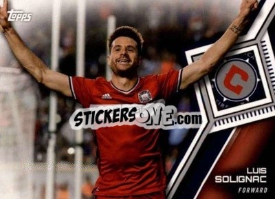 Sticker Luis Solignac - MLS 2018
 - Topps