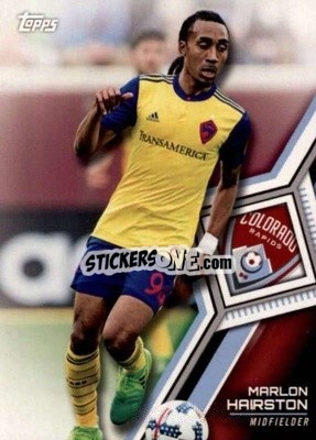 Sticker Marlon Hairston - MLS 2018
 - Topps