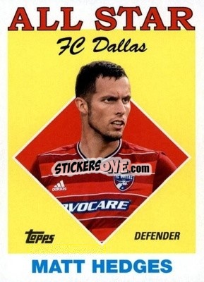 Sticker Matt Hedges - MLS 2018
 - Topps