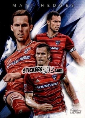 Sticker Matt Hedges - MLS 2018
 - Topps