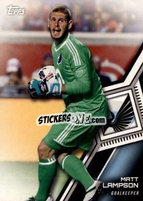 Cromo Matt Lampson - MLS 2018
 - Topps