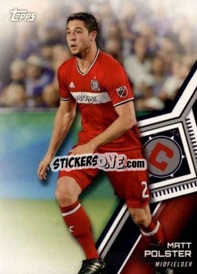 Cromo Matt Polster - MLS 2018
 - Topps