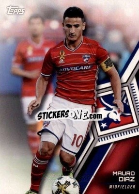 Sticker Mauro Diaz - MLS 2018
 - Topps