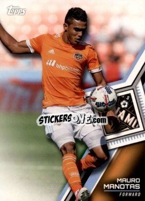 Sticker Mauro Manotas - MLS 2018
 - Topps