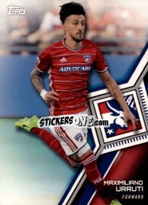 Sticker Maximiliano Urruti - MLS 2018
 - Topps