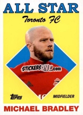 Sticker Michael Bradley - MLS 2018
 - Topps