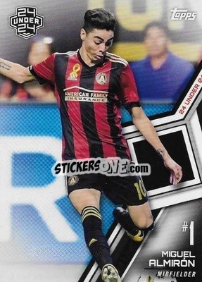 Sticker Miguel Almiron - MLS 2018
 - Topps